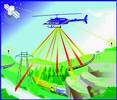 The laser mapping system consists of a sensor head housing an infrared laser, inertial measurement system, receiver optics and electronics and a control rack. During survey the infrared laser emits narrow optical pulses which a scanning mirror directs perpendicularly to the flight path. The scanning motion provides coverage to either side of the flight direction, over an operator-specified swath angle, while the forward motion of the aircraft provides coverage in the direction of flight. The optical pulses are reflected back from the ground, collected by the receiver optics and detected by the receiver electronics. The time taken for the pulse to travel to and reflect back from the ground is accurately measured and the range from the sensor to the ground can be calculated